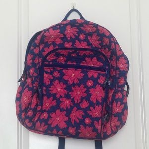 Vera Bradley XL Campus Backpack-Breast Cancer